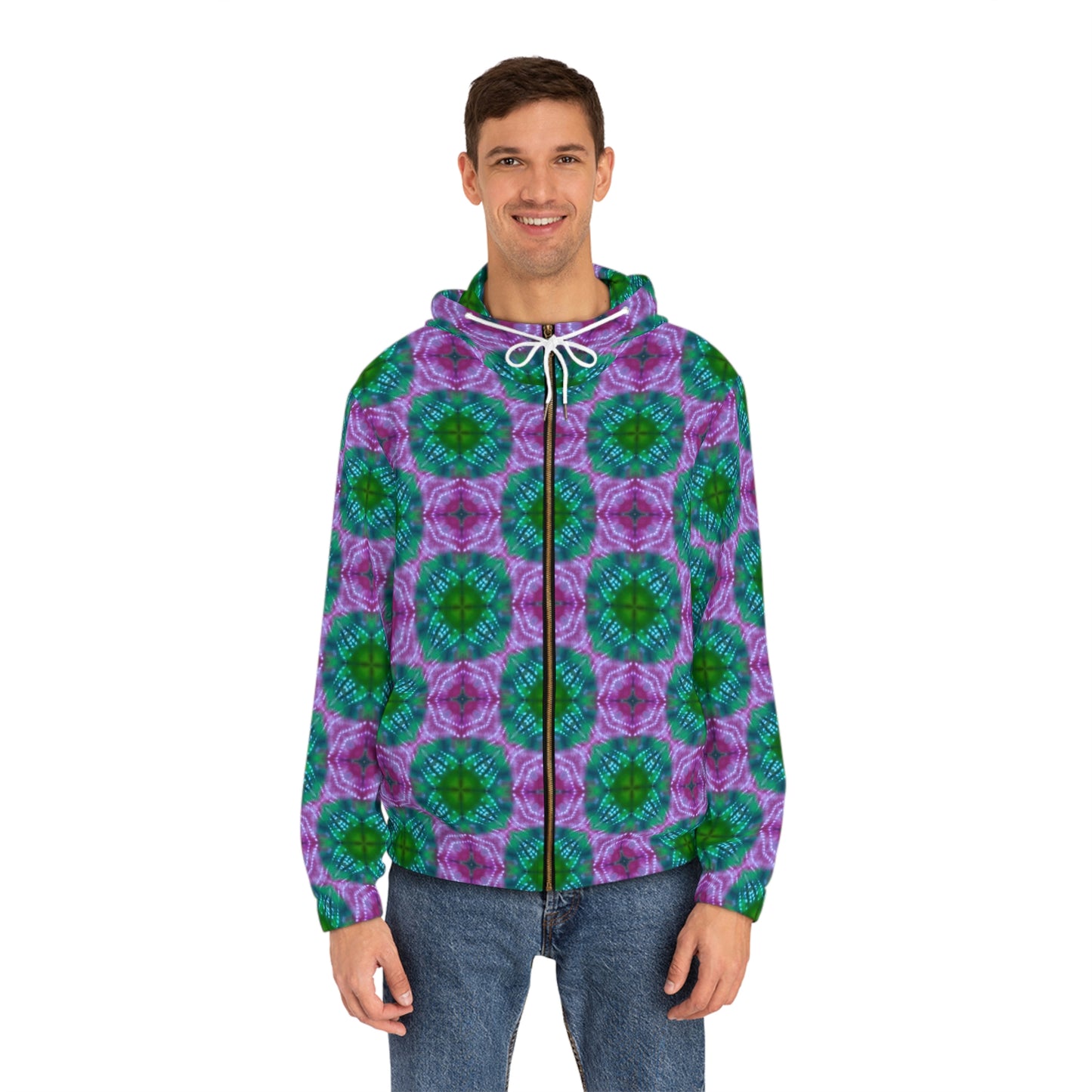 Clown Smile Full-Zip Hoodie