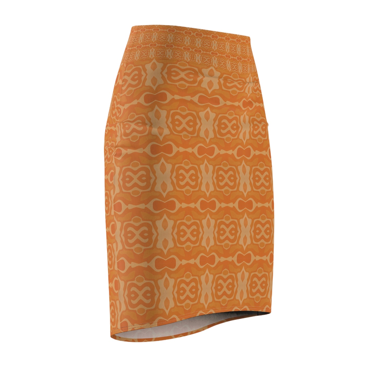 Orange Cream Soda Women's Pencil Skirt