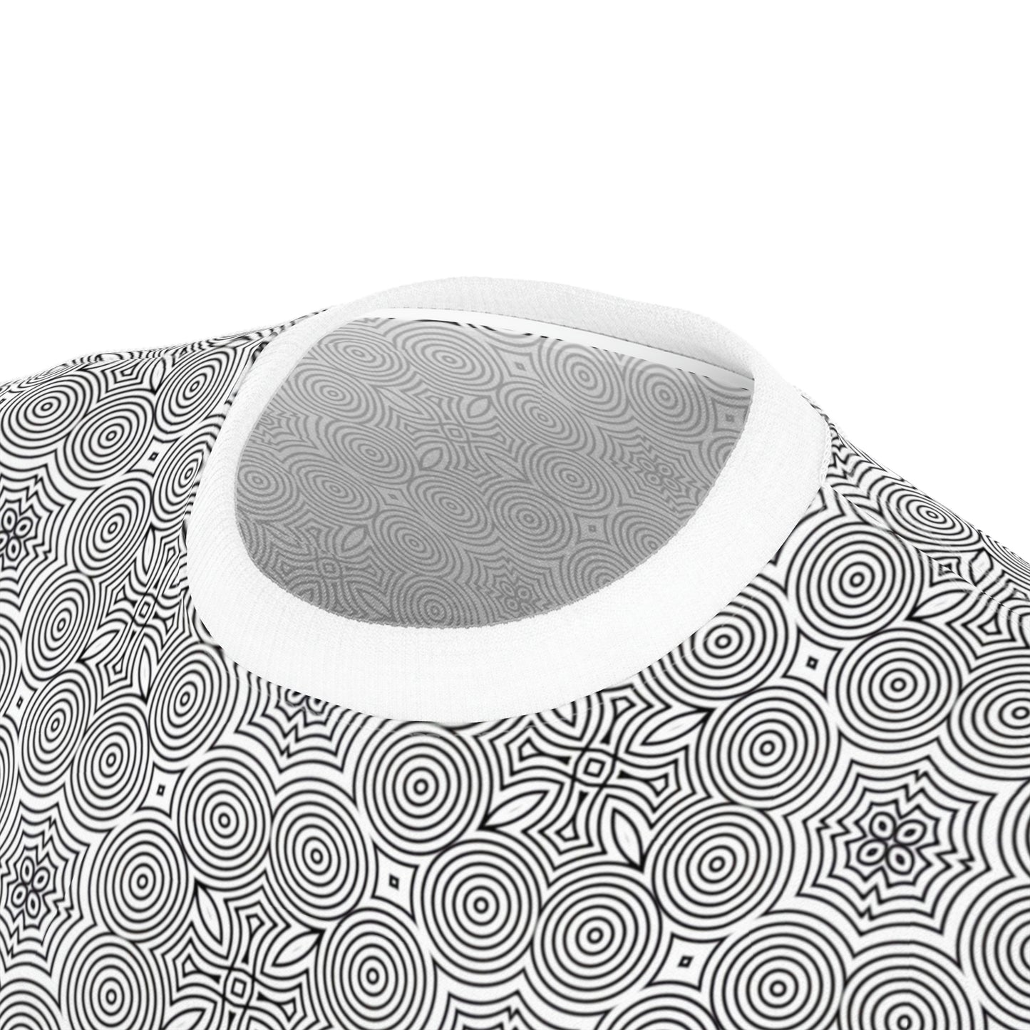 Black Rings Unisex Cut & Sew Tee