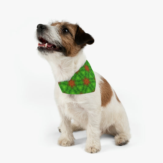 Green Buddy Pet Bandana Collar