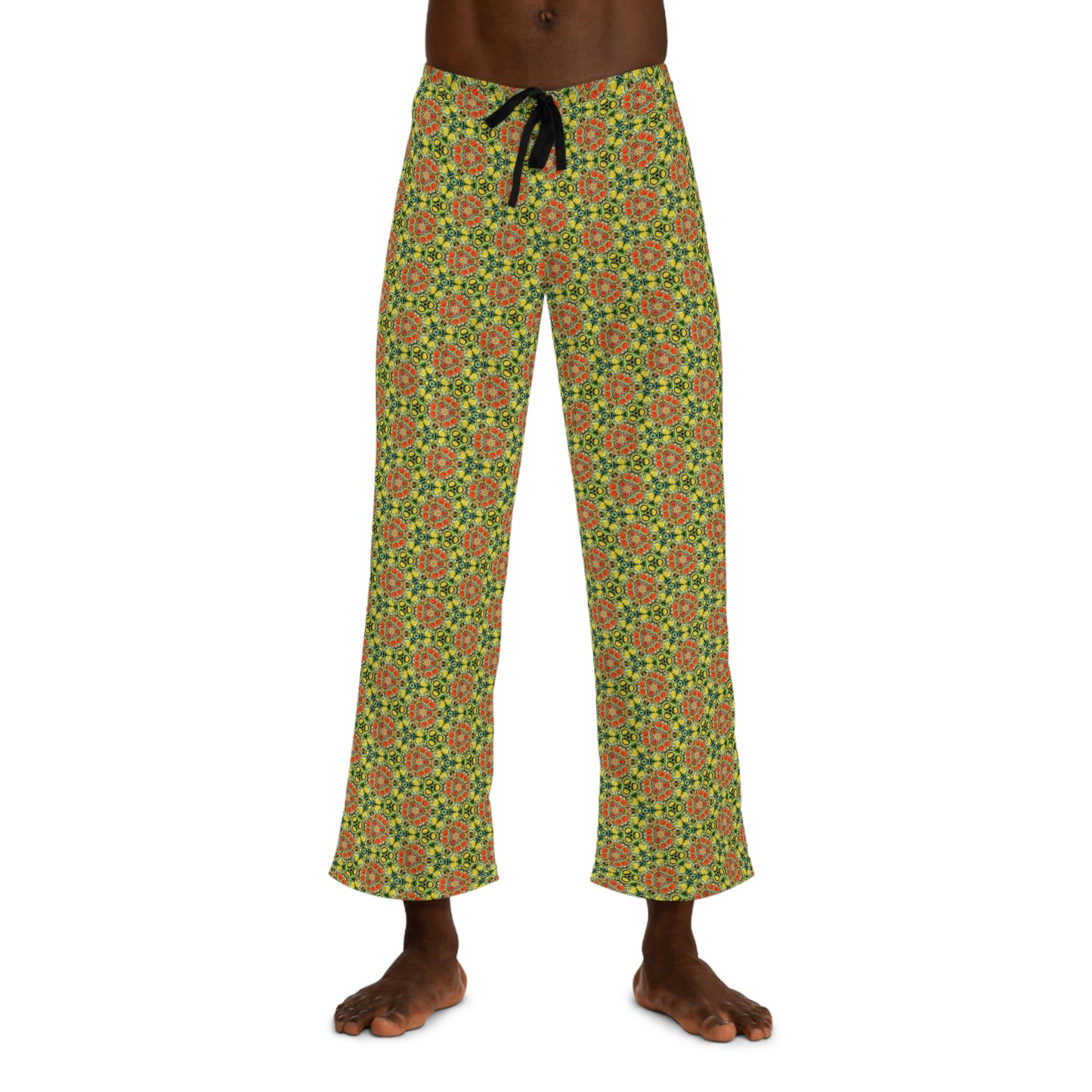 Psychedelic Garden Men's Pajama Pants