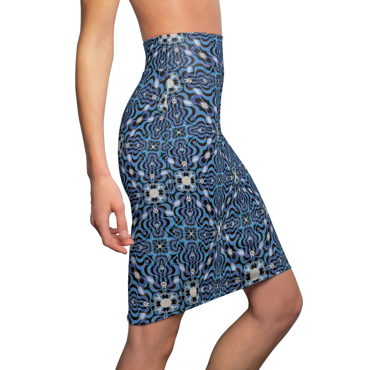 Ocean Flora Women's Pencil Skirt