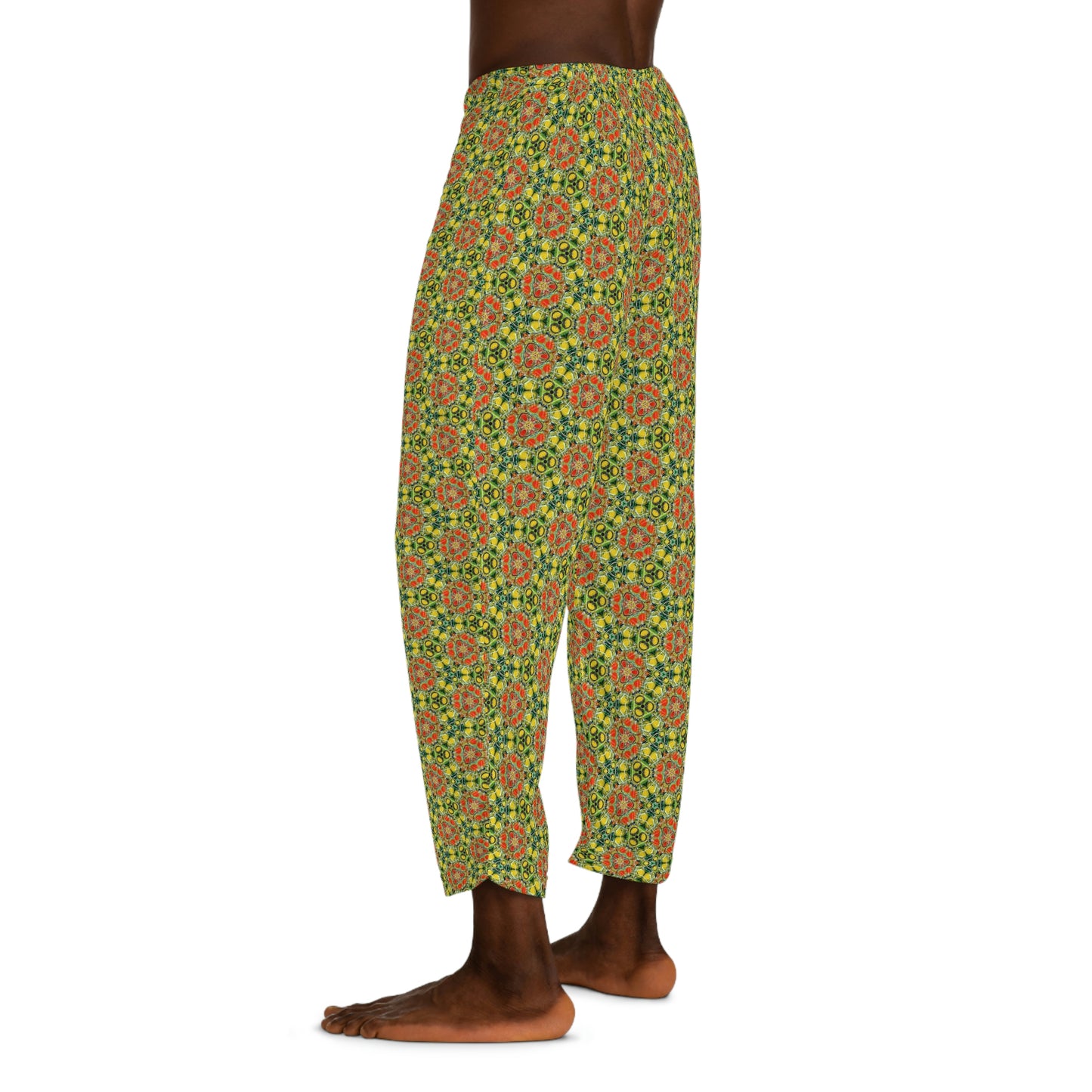 Psychedelic Garden Men's Pajama Pants