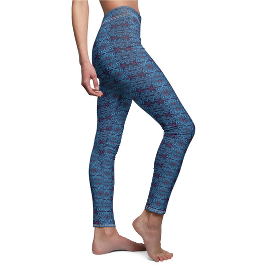Blue Surf Women's Casual Leggings
