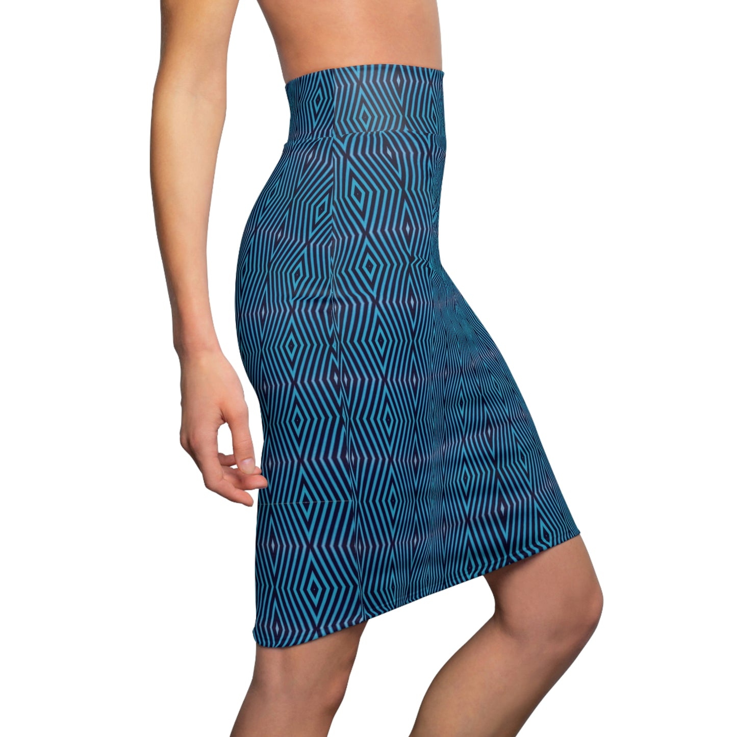Triangle Falls Women's Pencil Skirt