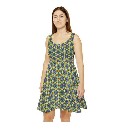 Blue Horizon Women's Skater Dress