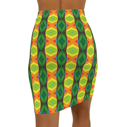 African Mind Women's Mini Skirt