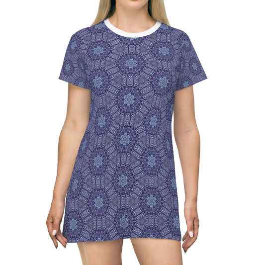 Hippie Burst T-Shirt Dress