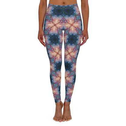 Flower Blast Women's Spandex Leggings