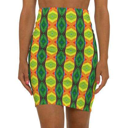 African Mind Women's Mini Skirt