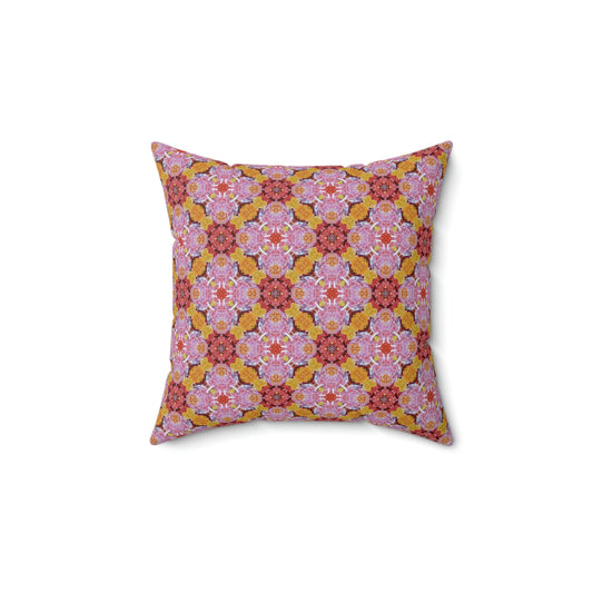 Blossom Burst Throw Pillow