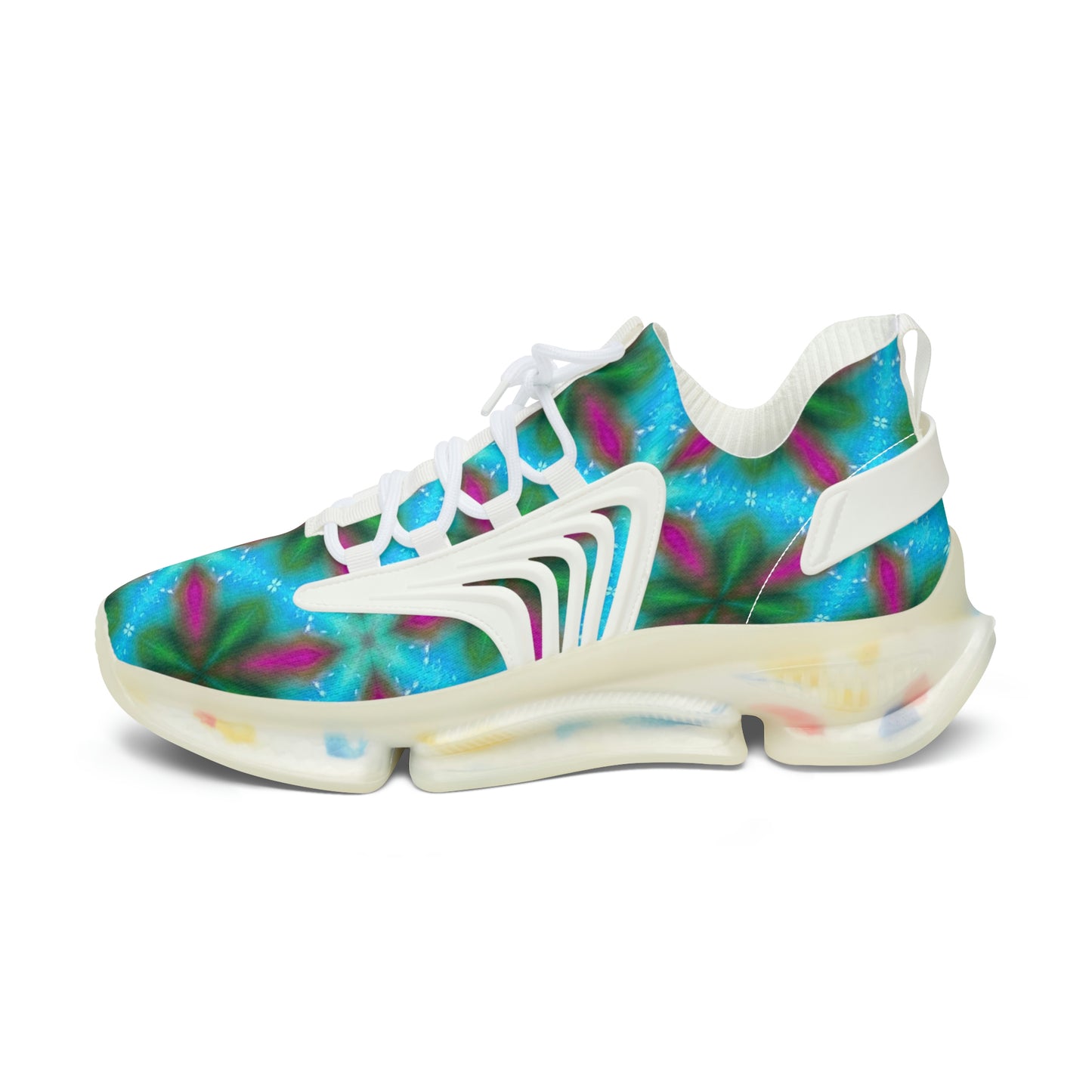 Ocean Flower Women’s Mesh Sneakers